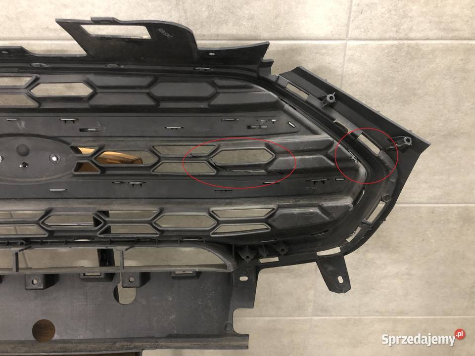 Grill Atrapa Ford Ecosport II LIFT Znaczek Chrom