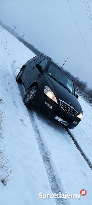 Ssangyong Kyron 20 D 4x4 2009 r ESP Kyron mazowieckie Ciepielów