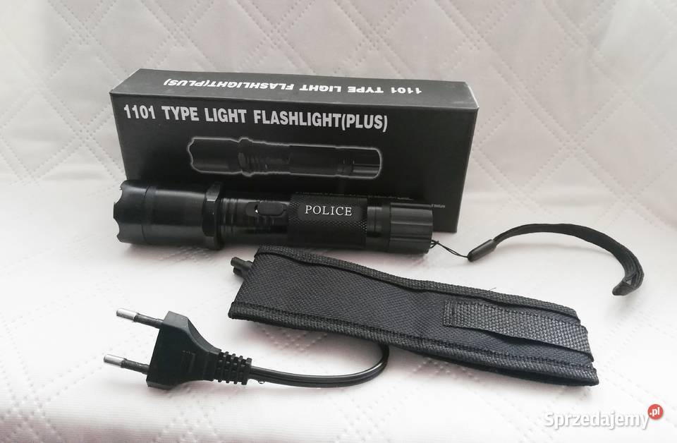 Latarka z paralizatorem police 1101 ODSTRASZACZ mazowieckie Warszawa