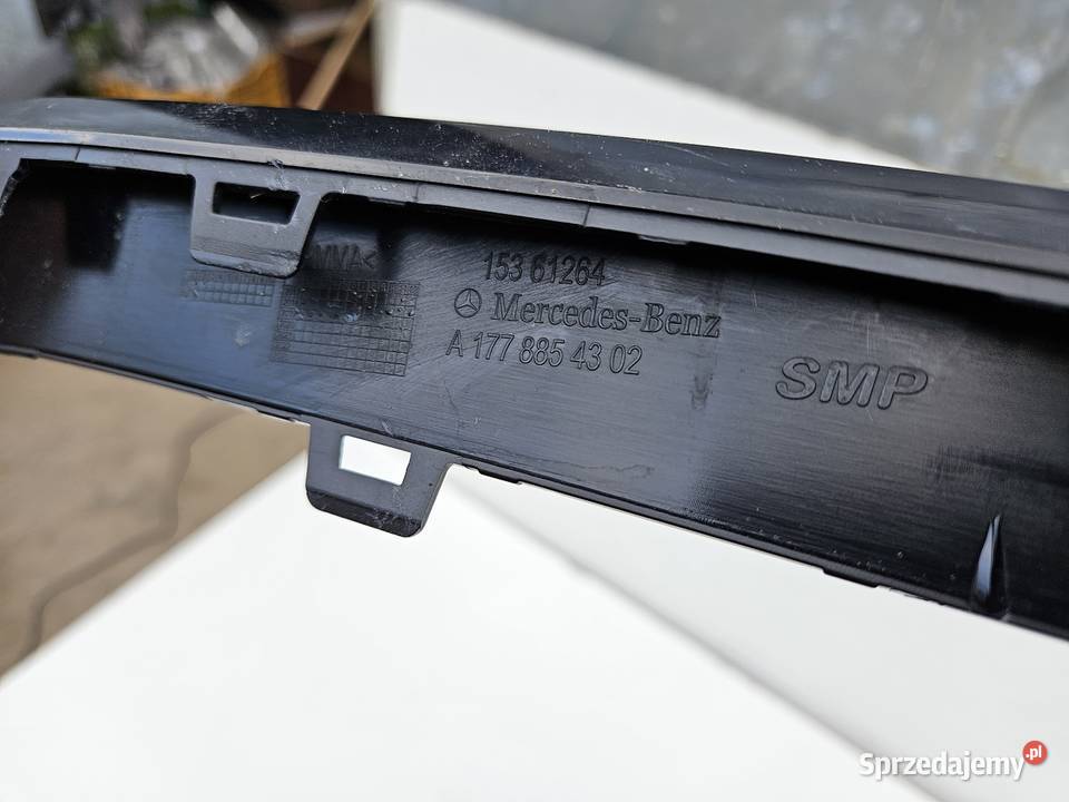MERCEDES AKLASA W177 AMG SPOILER DOKŁADKA