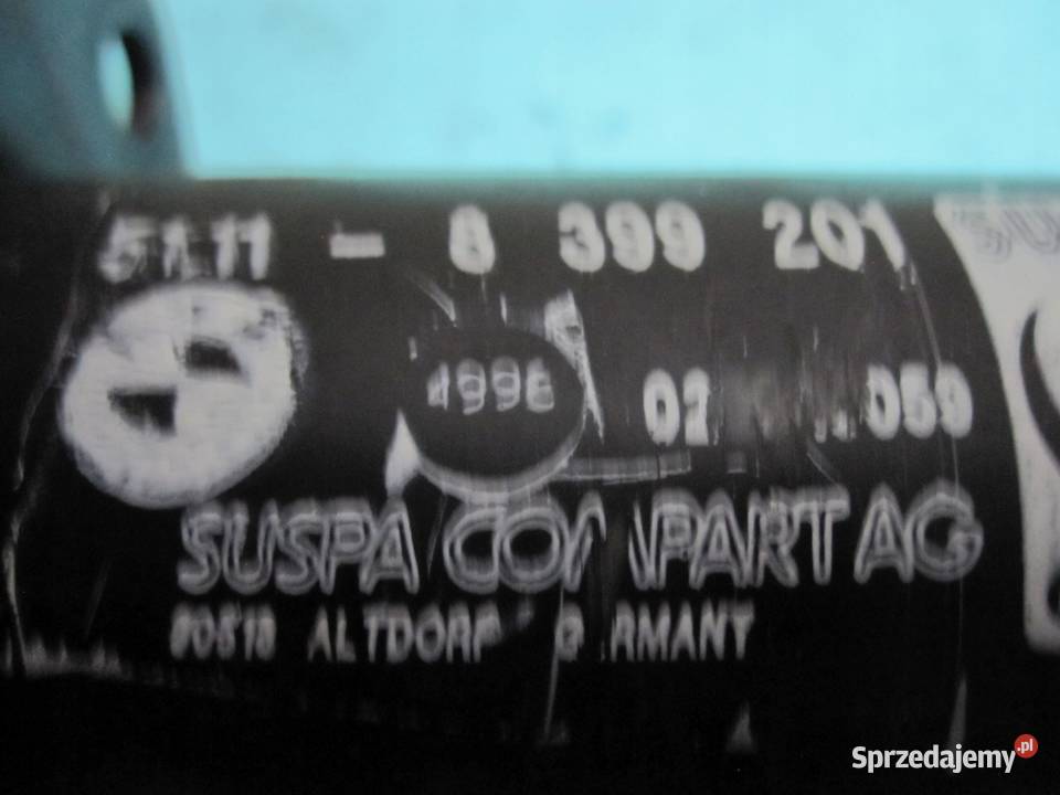 BMW Z3 99r odbój strefa zgnioty lewy przód