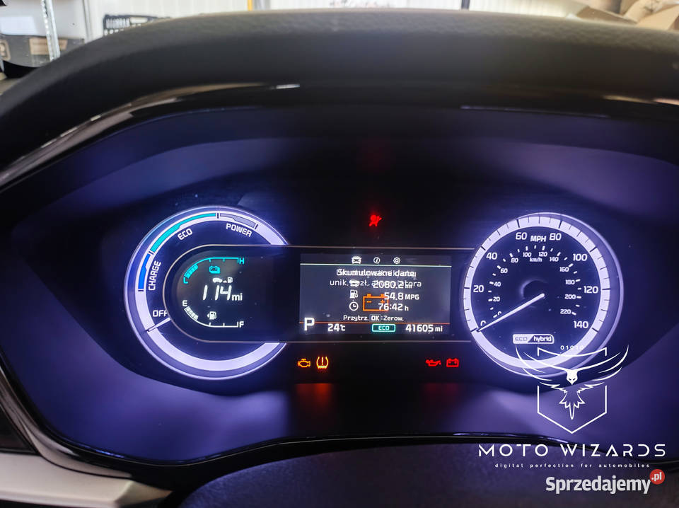 Polskie Menu USAEU KIA EV6 Stonic Niro Optima