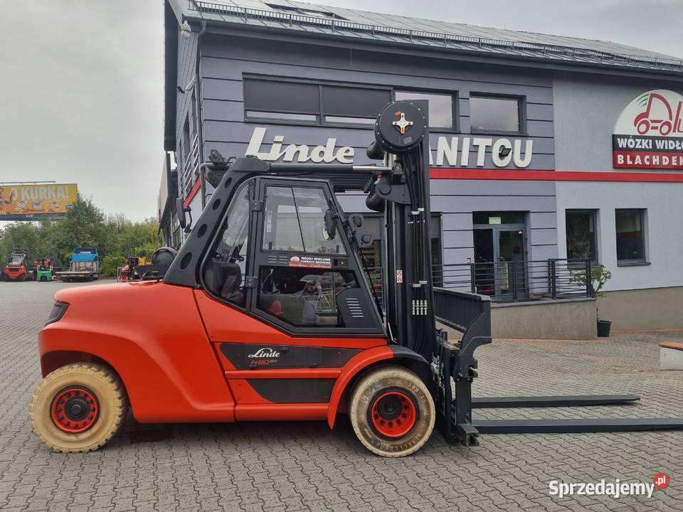 Wózek widłowy Linde H80T031100 Mogilany