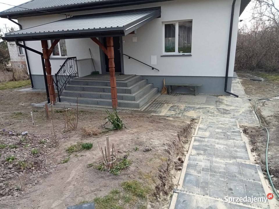 Układanie kostki brukowej lubelskie Komarów-Osada