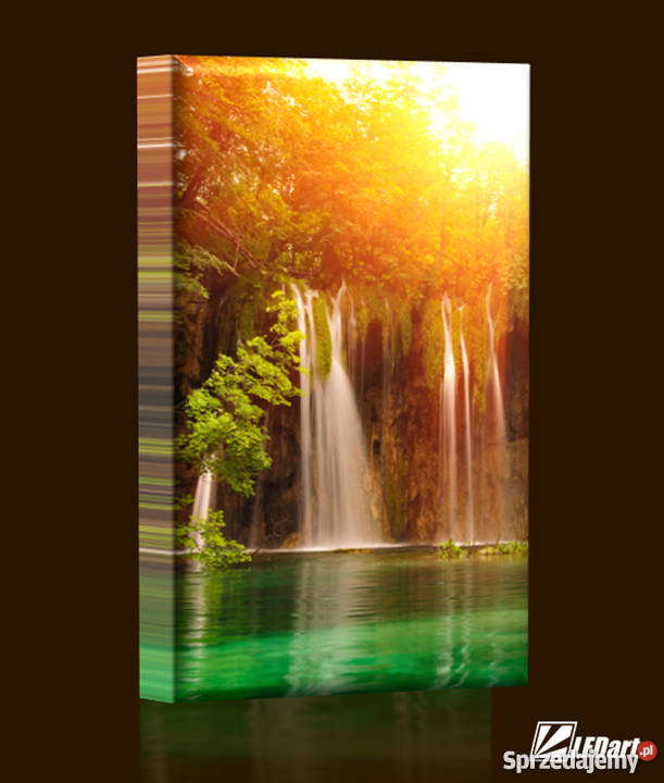 Obraz pionowy z iluminacją LED 110x75 Kraków