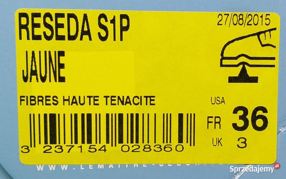 DAMSKIE BUTY OCHRONNE ROBOCZE LEMAITRE RESEDA Mielęcin