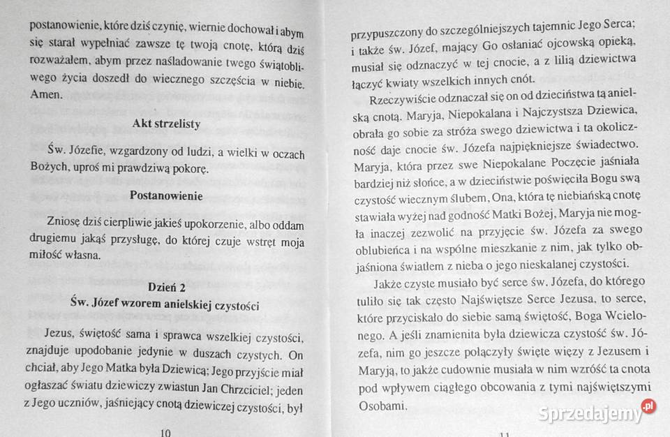 Nowenna do św Józefa ks Karol Kozłowski Chełm