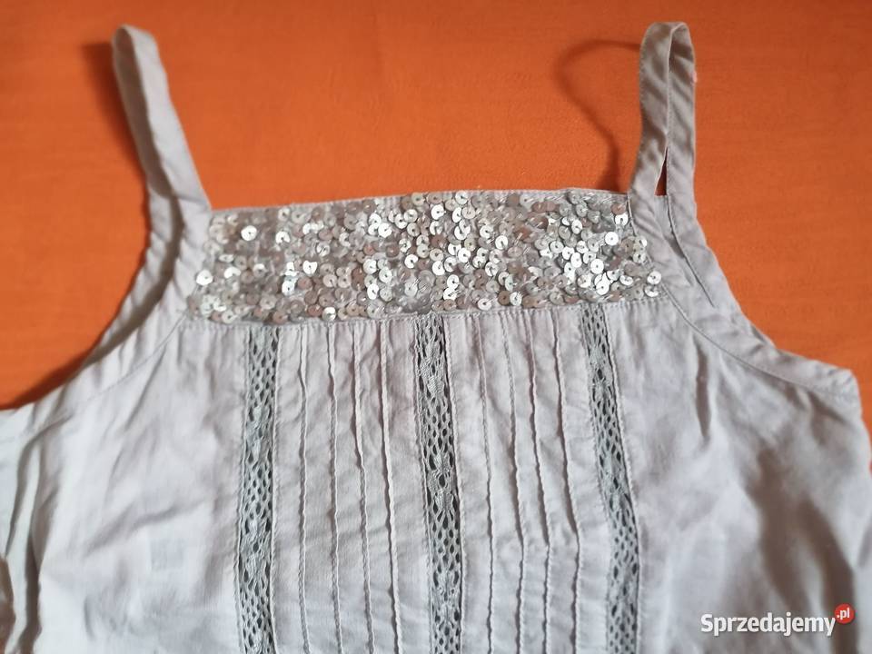 Sukieneczka na ramiączkach z cekinami rozmiar 62 łódzkie Łódź
