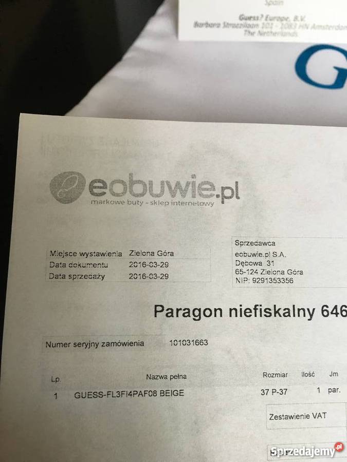 Czółenka Guess 27cm podlaskie Białystok