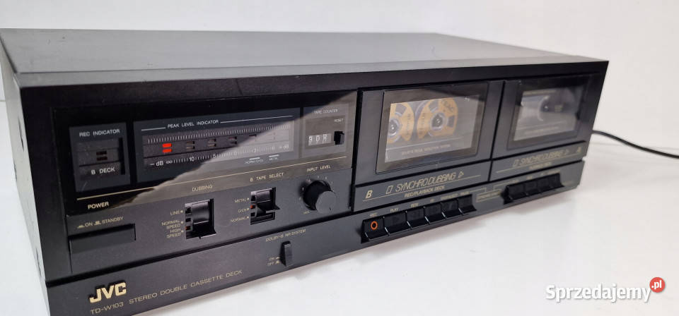 JVC TD W 103 TDW103 magnetofon casette deck wielkopolskie Międzychód