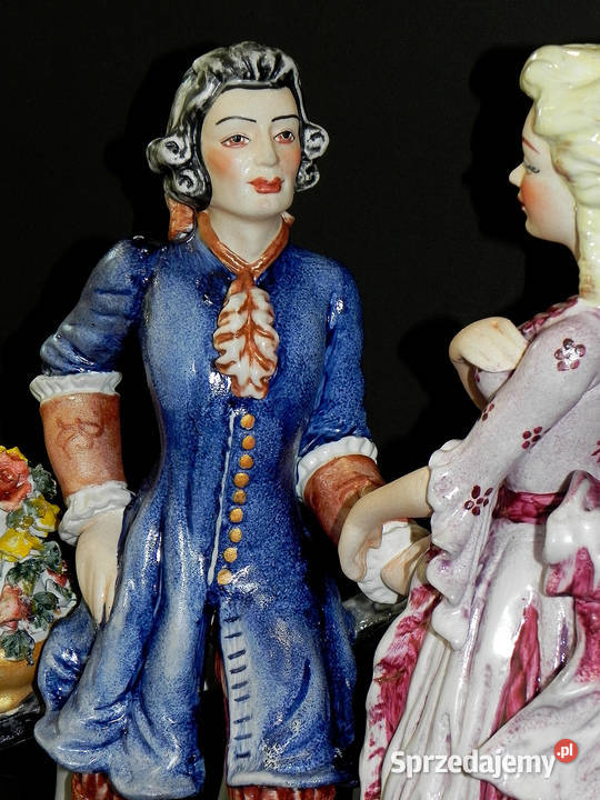 Roceram porcelana grupa figuralna Romans 2 Środa Wielkopolska