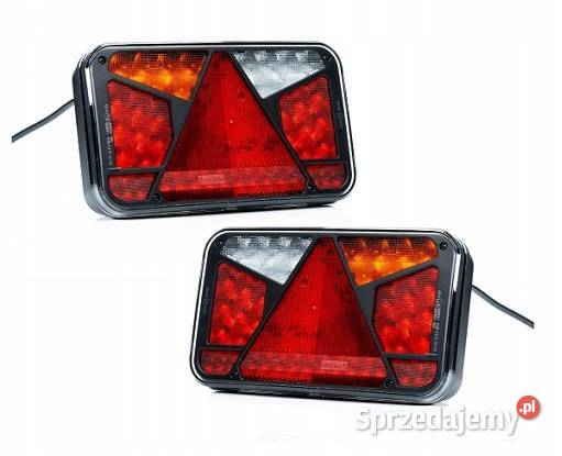 Lampa przyczep LED 7FUN NACZEPA KONTENER kpl Godzianów