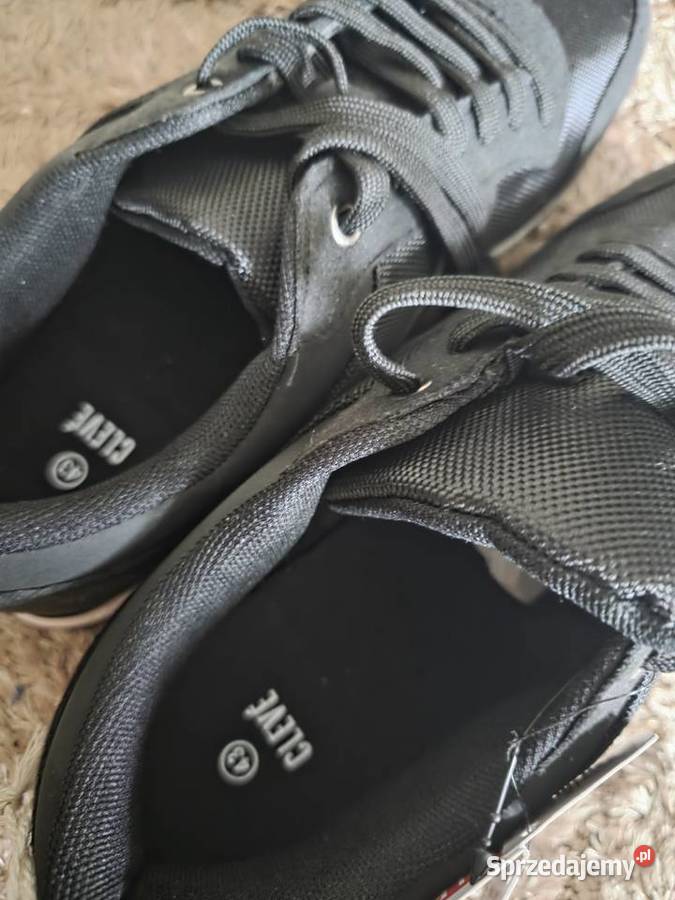 Buty męskie Cleve r 43 czarne podlaskie
