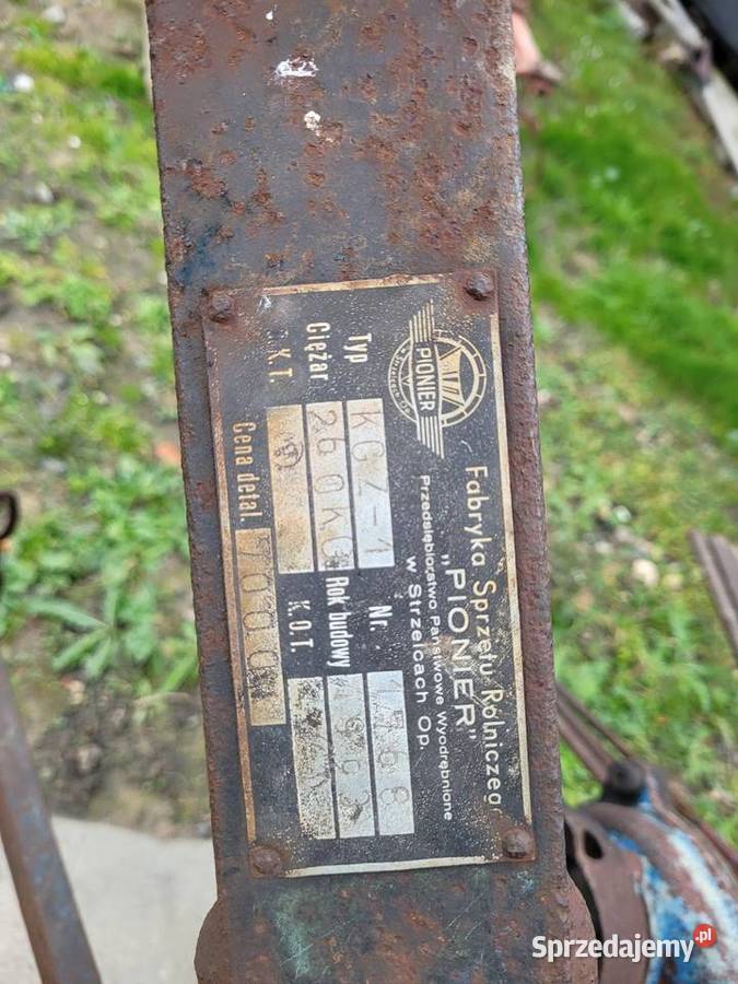 Kopaczka do ziemniaków Pionier kgz 1 nieuszkodzony Gorzyce