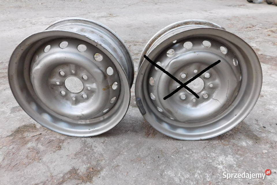 Felga stalowa Fiat 125p Łada niemalowana Kraków