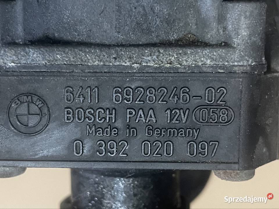 6928246 dodatkowa pompka wody bmw 1 e81 e82 e87 zachodniopomorskie Szczecin