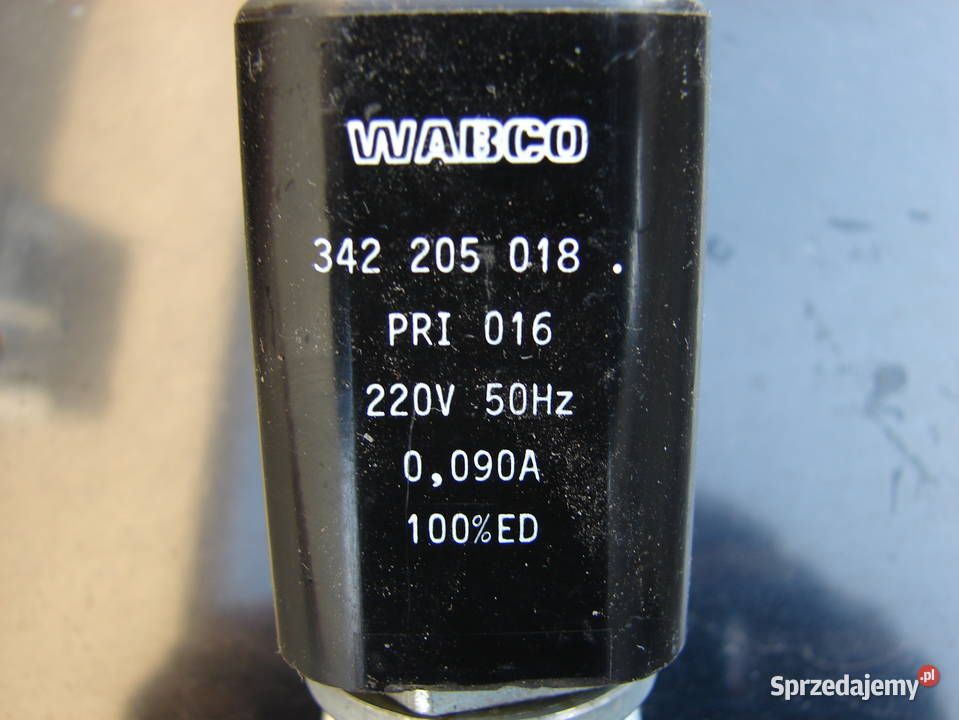 Elektrozawór pneumatyczny WABCO 003 3289 230V AC Starogard Gdański