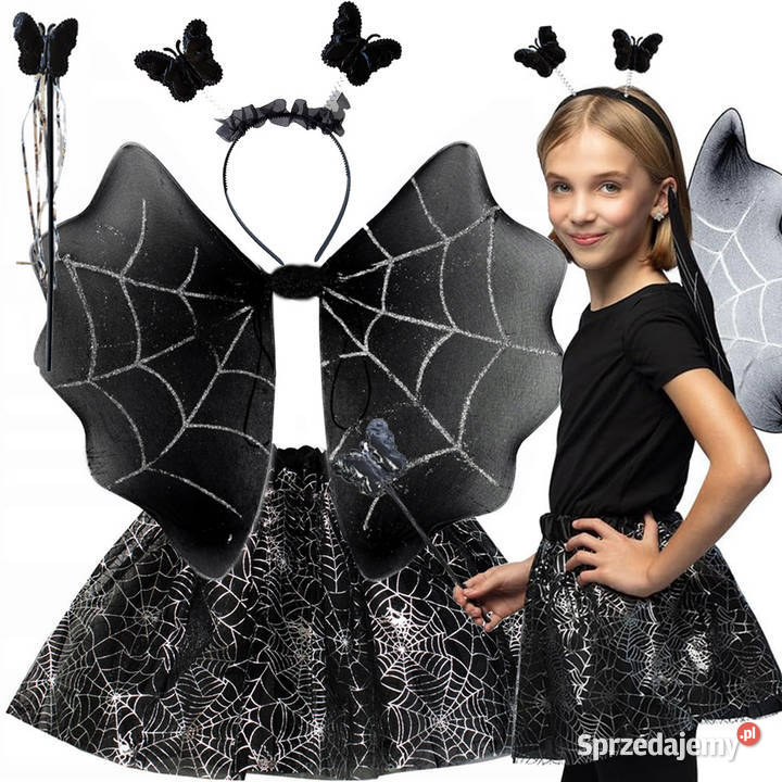 Strój przebranie na halloween spódnica pająk Biała Podlaska