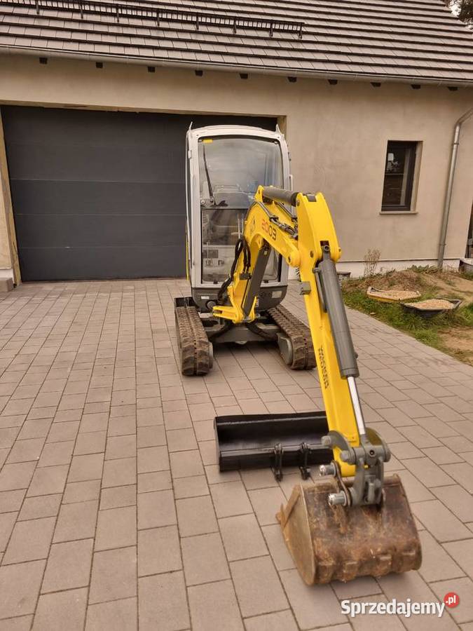 Minikoparka Wacker Neuson 2003 RD 2008r faktura opolskie