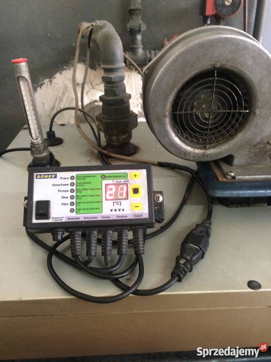 Kocioł piec drewno węgiel dmuchawa komputer Radom