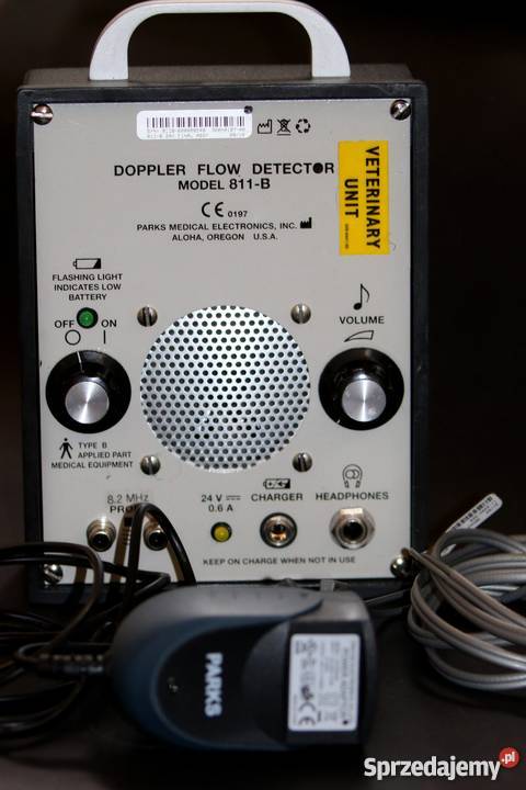 Doppler  Parks 811-B weterynaria ciśnieniomierz