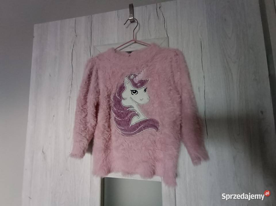 Sweter z jednorożcem Sinsay 116 pomorskie Kwidzyn sprzedam