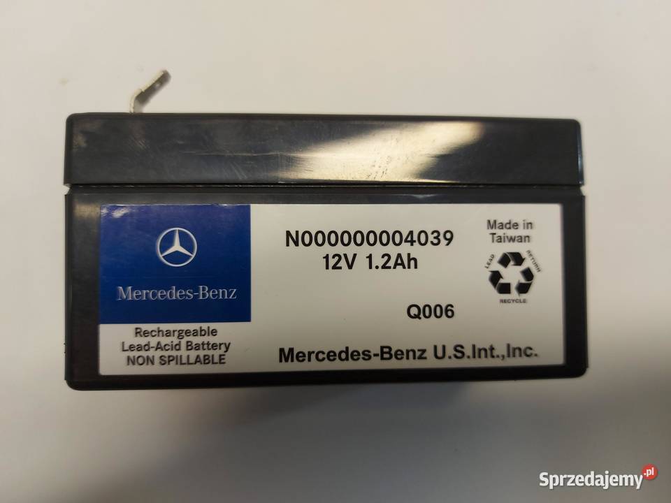 Mercedes EQA 250 W243 AKUMULATOR WSPOMAGAJĄCY