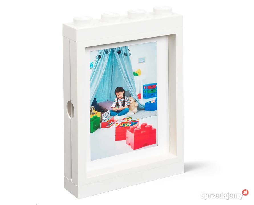 LEGO Ramka na zdjęcie biała 5006215 Dekoracje i ozdoby Wrocław