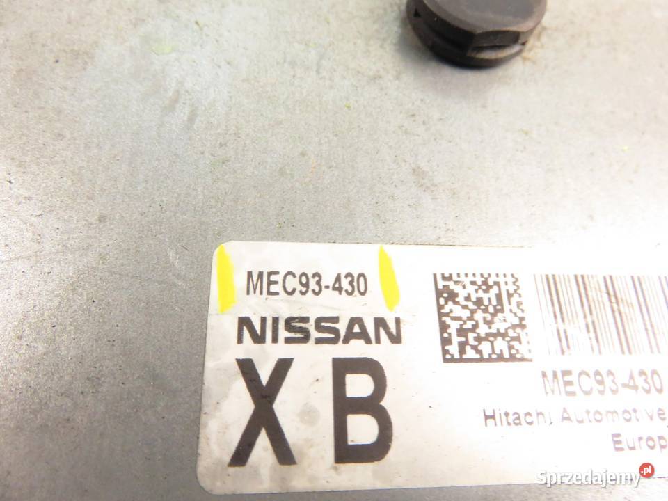 STEROWNIK NISSAN QASHQAI I 20 AWD 141 MR20DE