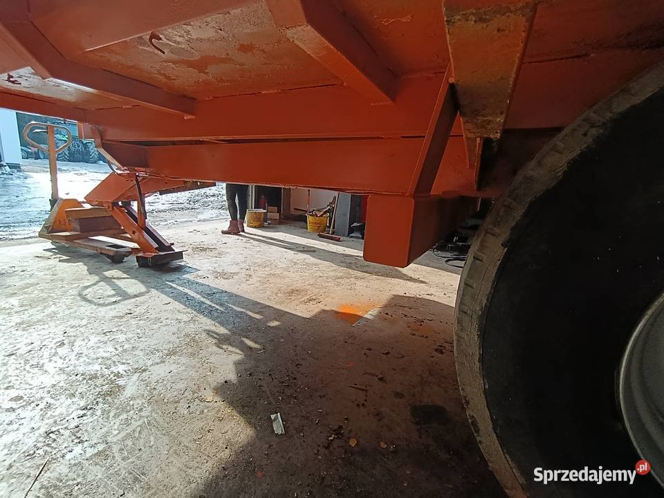 Przyczepa wywrotka kiper dokumenty nieuszkodzony Rolnictwo