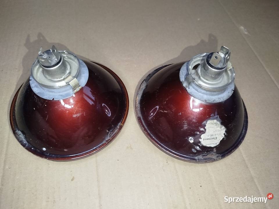 2 Reflektory ZELMOT do fiata 125P Zgierz