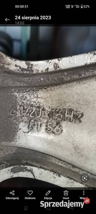 Aluminiowe felgi 16 Mercedes w168 Samochodowe Samochodowe Łódź