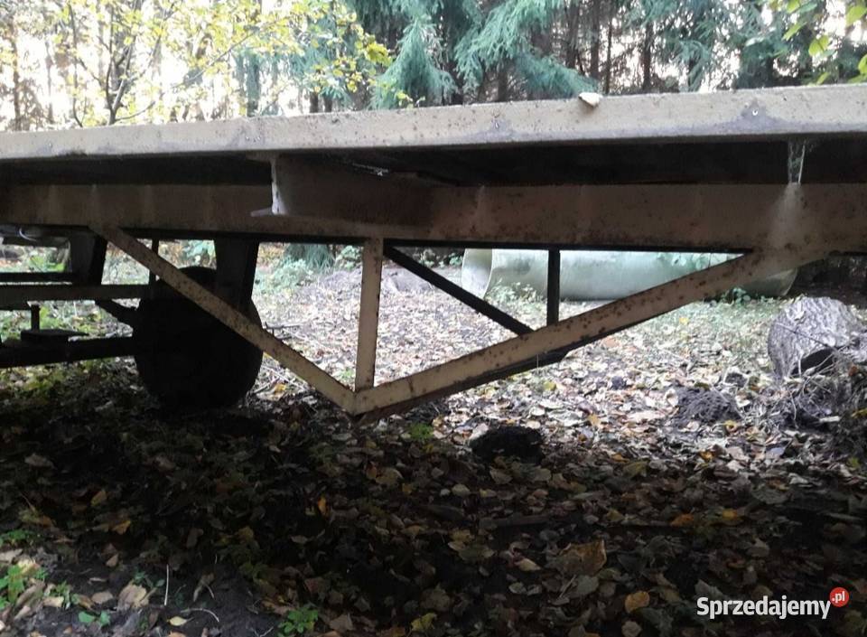 Przyczepa do słomy nieuszkodzony Brodnica
