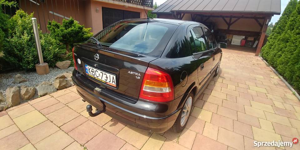 Opel Astra G 16 8V z instalacją LPG i Rok produkcji 1999 małopolskie Bochnia