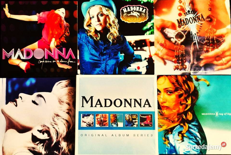 Sprzedam Zestaw Album CD 5 płytowy Madonna Płyty i kasety Katowice