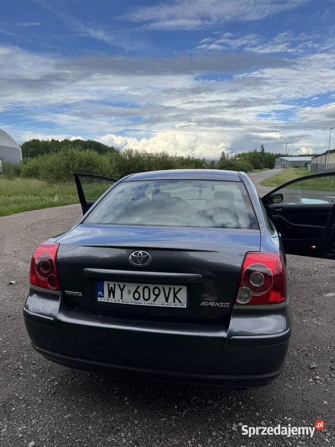 Toyota Avensis 2007 Diesel Z powodu wyjazdu Avensis Warszawa sprzedam