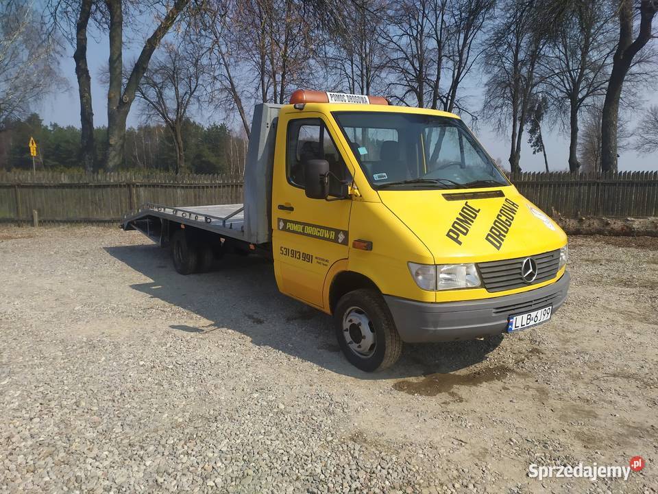 Mercedes Sprinter 412 Pomoc Drogowa Laweta