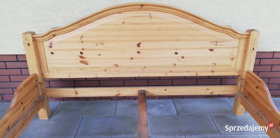 Łóżko drewniane 180x 200 łoże sypialnia stelaż Garwolin