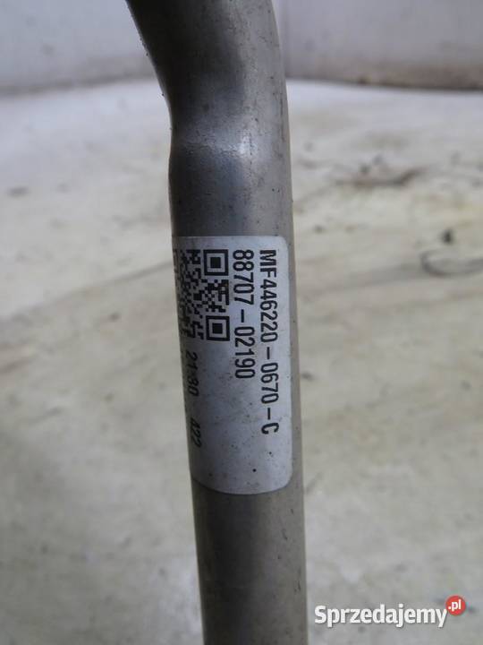 WĄŻ PRZEWÓD KLIMATYZACJI AVENSIS T27 T29 20D Przewody klimatyzacji