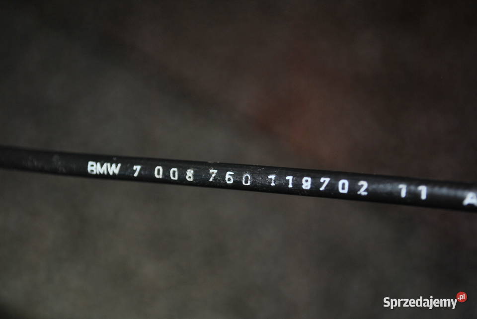 Cięgno otwierania maski BMW E60 E61 E63 E64 Poręba