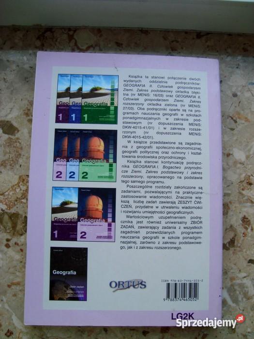 Geografia podręcznik klasy 2 liceum i technikum Łańcut