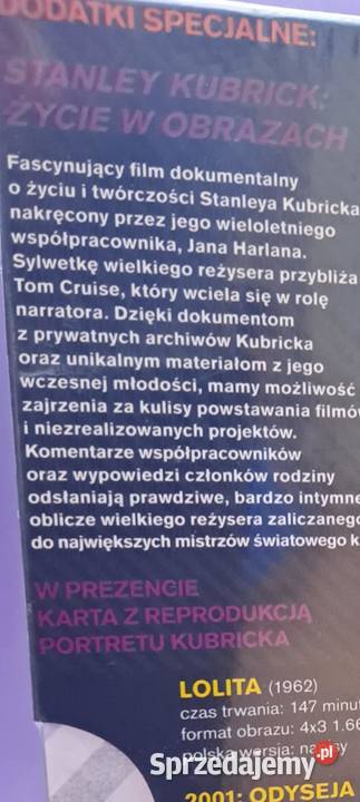 STANLEY KUBRICK Box 7 DVD nowy folia Kraków