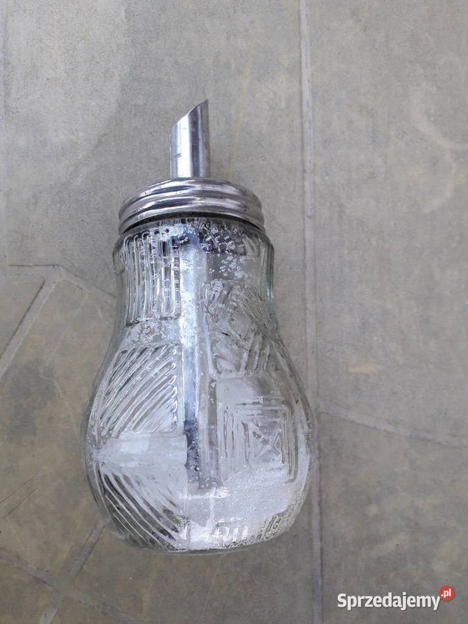 Cukiernica prl z dozownikiem Porcelana i szkło mazowieckie Warszawa