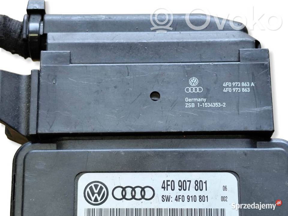 AUDI A6 S6 C6 STEROWNIK MODUŁ HAMULCA RĘCZNEGO