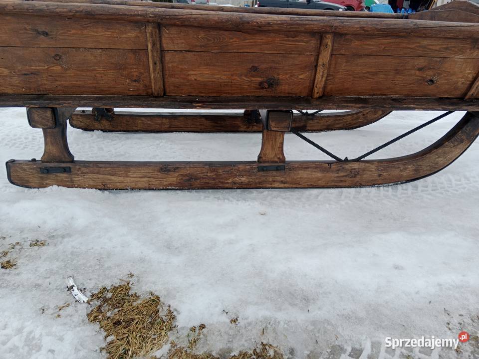Sanie konne z dyszlem kulowym Kocudza Pierwsza