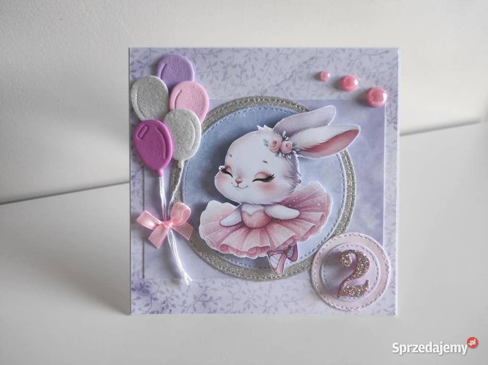 Kartka okolicznościowa ręcznie robiona na Łódź