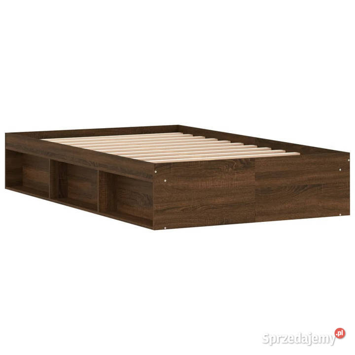Rama łóżka brązowy dąb 120x200 WM3203858 203cm Warszawa