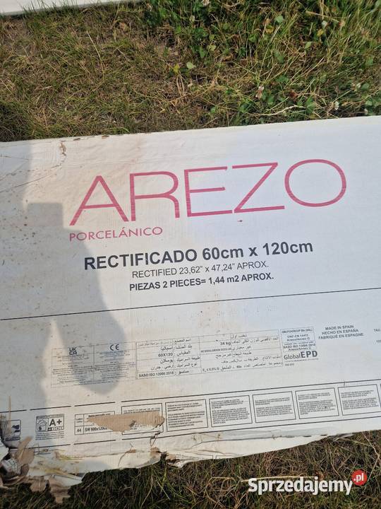Dekor Tau Zumaia White rlv mat 60x120x09 Kraków