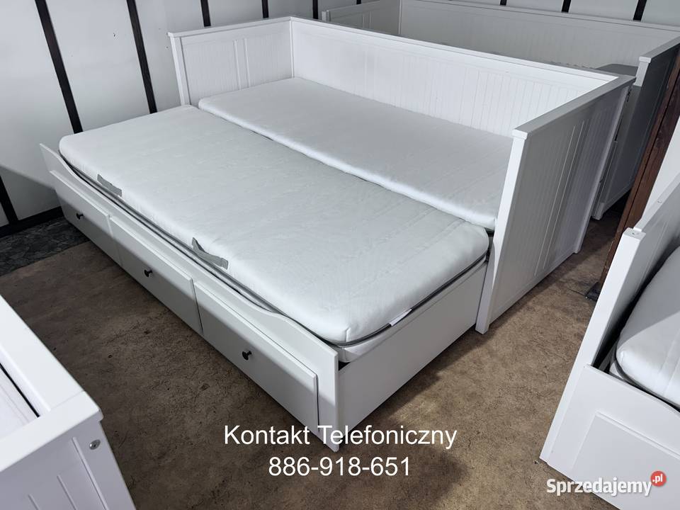 IKEA HEMNES Łóżko Leżanka z 3 szufladami 2 Rybnik