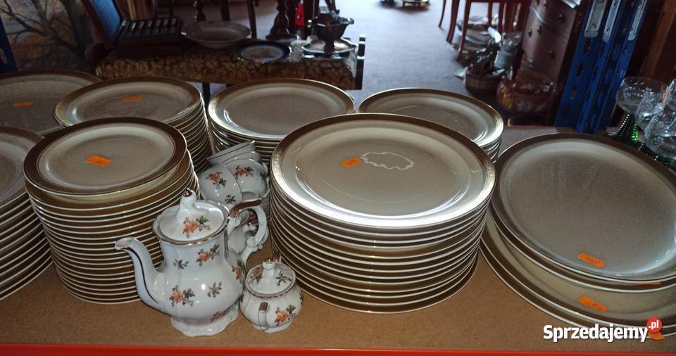 Talerz do drugiego dania Rosenthal OLYMPIA Ecru